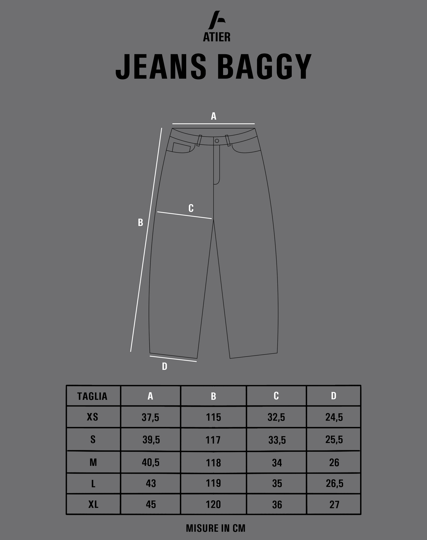 Jeans Baggy Oversize