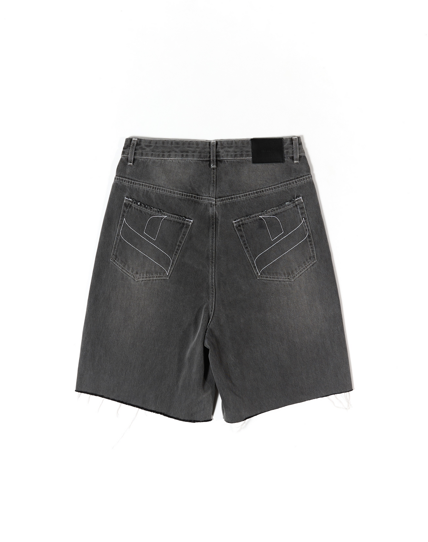 Shorts Skater baggy (cuciture bianche)