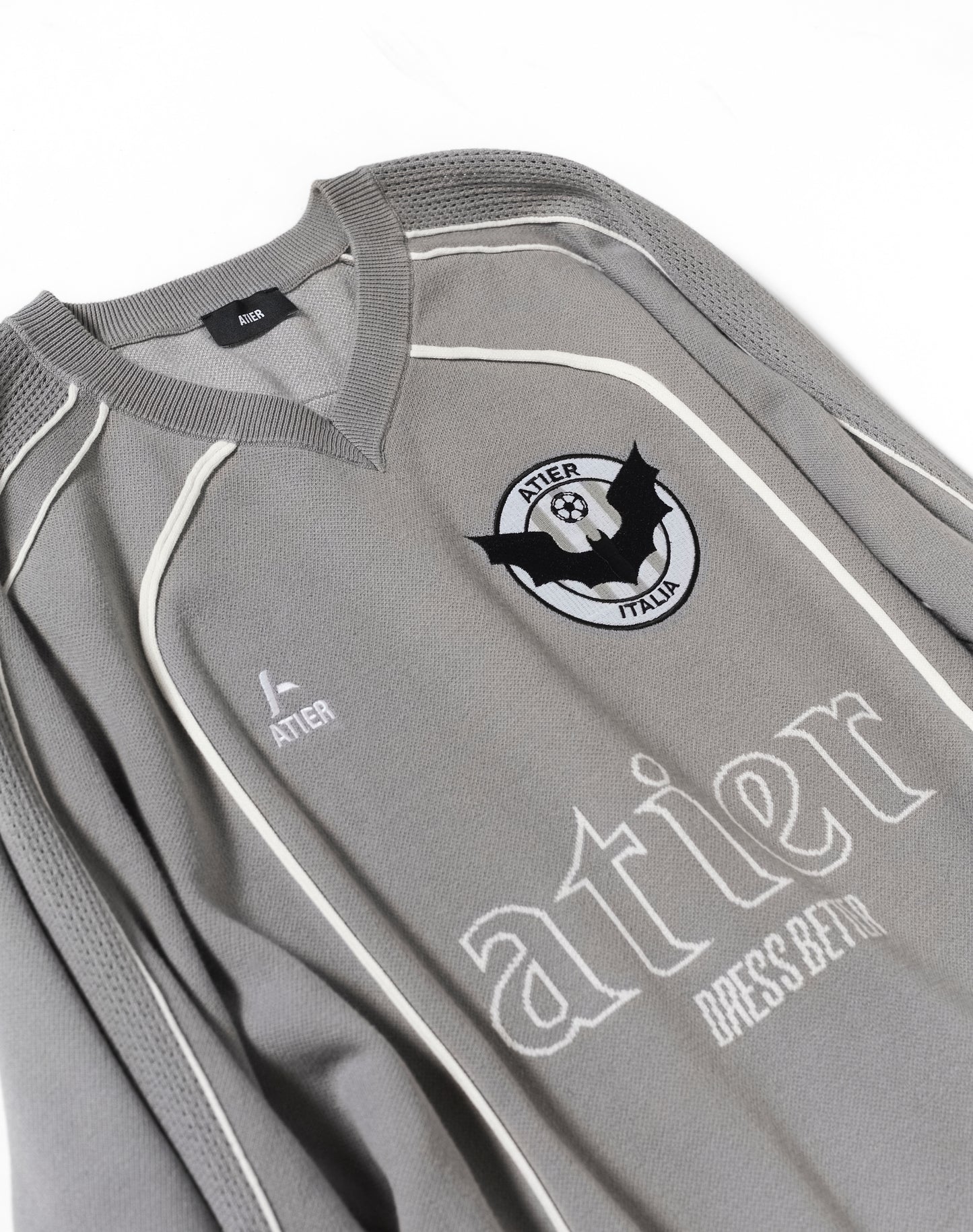 Maglia "Soccer" jacquard con ricami