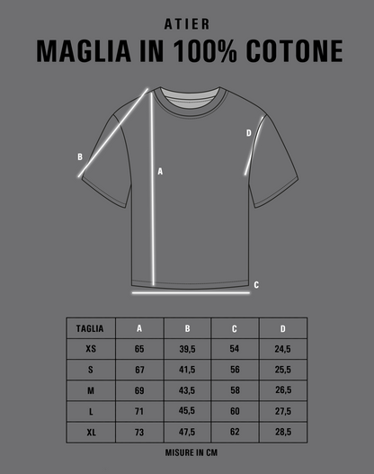 Maglia in 100% cotone con logo ricamato