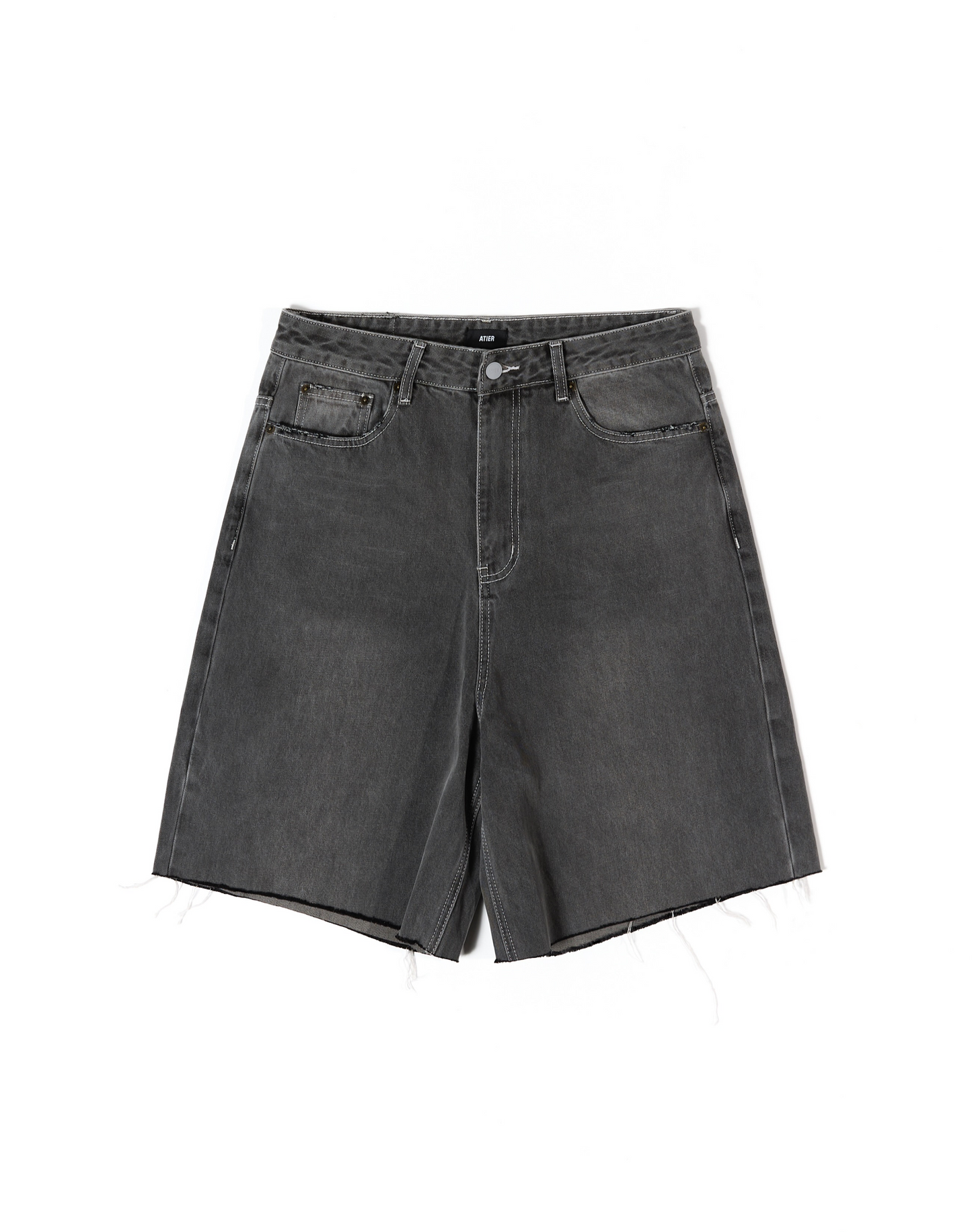 Shorts Skater baggy (cuciture bianche)