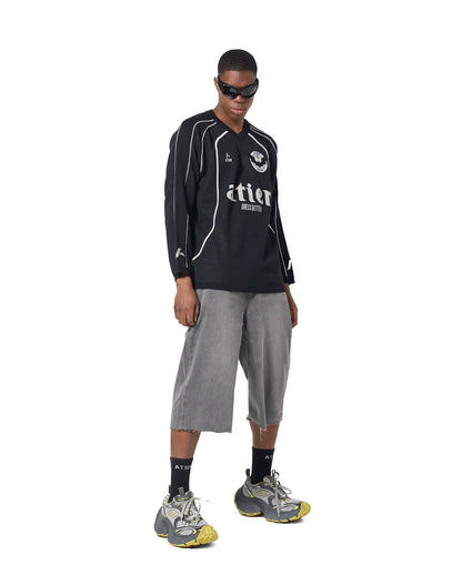 Shorts Ultra Oversized (cuciture nere)