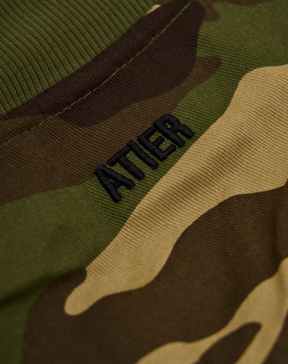 Bomber imbottito reversibile in 100% cotone con cappuccio e ricami 3D (PRE ORDER)